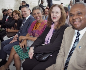 Cerimônia no Palácio do Planalto para o anúncio da recomposição orçamentária das IFES. Foto: Beto Monteiro/Ascom UnB. 19/04/2023
